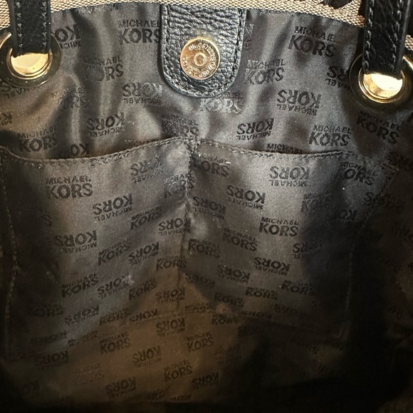 Michael Kors Tote in Black and Tan - Picture 14 of 16